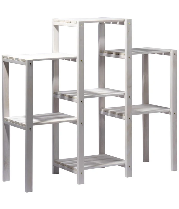 Dobar Blumenregal 7-flächig, 31 X 97 X 87 Cm, Weiß 3 Dobar Blumenregal 7-flächig, 31 X 97 X 87 Cm, Weiß