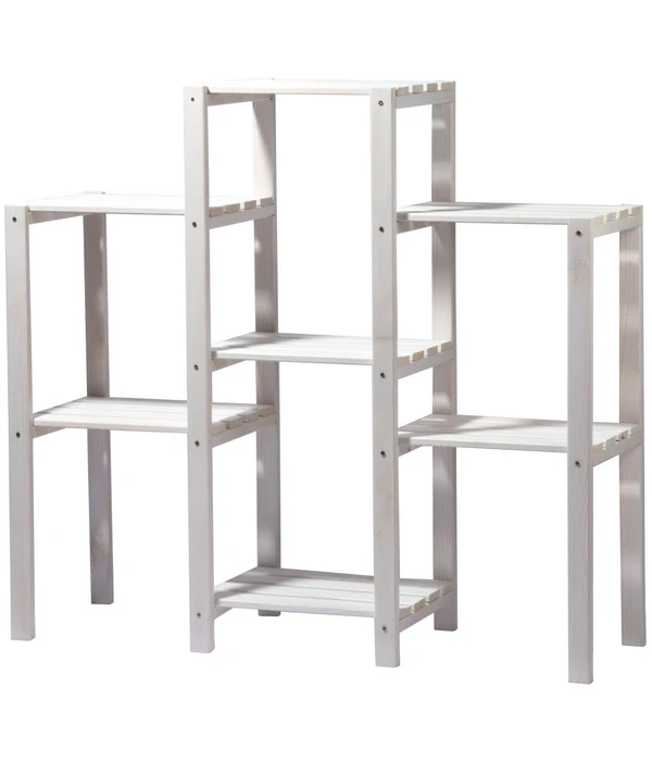 Dobar Blumenregal 7-flächig, 31 X 97 X 87 Cm, Weiß 4 Dobar Blumenregal 7-flächig, 31 X 97 X 87 Cm, Weiß – Bild 2