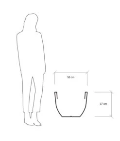 Farmet Kunststoff-Topf-Set Orione, Rund, Grau, 2-teilig 13 Farmet Kunststoff-Topf-Set Orione, Rund, Grau, 2-teilig -Haus Pflanzen Welt 4179008 WE DE 004 ORIONERunderPflanzkuebelDurchmesser50cm37cmhochSTEINBEIGE