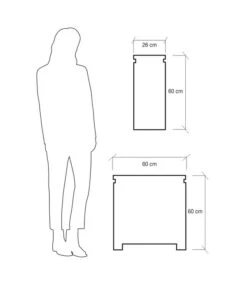 Farmet Kunststoff-Pflanzkasten Orto Di Giulio, Ca. B60/H60/T26 Cm 9 Farmet Kunststoff-Pflanzkasten Orto Di Giulio, Ca. B60/H60/T26 Cm -Haus Pflanzen Welt 4186466 WE DE 004 VertikalerGartenORTODIGIULIOsmallsize60x26x60cmhochSTEINBEIGE