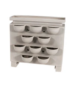 Farmet Kunststoff-Pflanzkasten Orto Di Giulio, Ca. B60/H60/T26 Cm