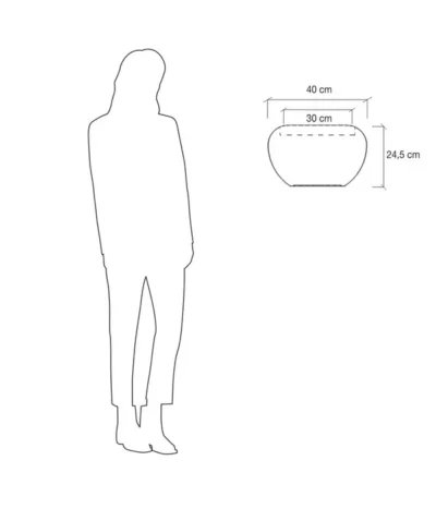 Farmet Kunststoff-Hängeampel Clio -Haus Pflanzen Welt 4186680 WE DE 004 CLIObagmitSeil40x17x2450cmhochWEISS