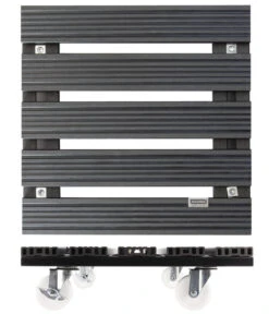 Wagner WPC-Pflanzenroller, 38 X 38 Cm, Anthrazit -Haus Pflanzen Welt 4272480 WE DE 005 MULTIROLLERWPC