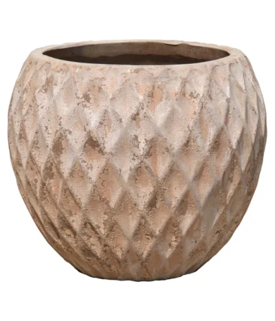 Dehner Terrakotta-Topf Imperia, Rund, Antik-terrakotta