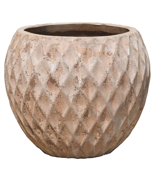 Dehner Terrakotta-Topf Imperia, Rund, Antik-terrakotta 3 Dehner Terrakotta-Topf Imperia, Rund, Antik-terrakotta