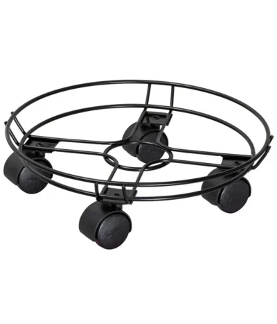 Wagner Pflanzenroller Draht, Ø 30 Cm, Schwarz