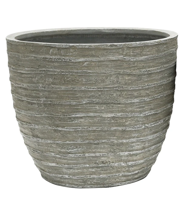 Dehner Leichtbeton-Topf Prunus, Graubraun 3 Dehner Leichtbeton-Topf Prunus, Graubraun