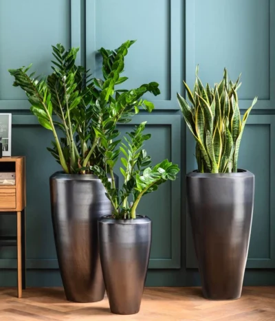 Dehner Keramik-Vase Lissabon Mit LECHUZA® Bewässerungssystem, Konisch 9 Dehner Keramik-Vase Lissabon Mit LECHUZA® Bewässerungssystem, Konisch -Haus Pflanzen Welt 4448833 4448858 4448841 WE MO 002 PflanzvaseLissabonAnthrazit