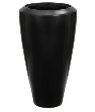 Dehner Keramik-Vase Lissabon Mit LECHUZA® Bewässerungssystem, Konisch