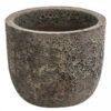Dehner Keramik-Topf Priäus, Rund, Grau-braun -Haus Pflanzen Welt 4460630 4460655 4460671 WE FS 001 DehnerKeramikTopfBrowngraubraun