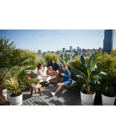 Elho Kunststoff-Topf Greenville -Haus Pflanzen Welt 4474318 4474284 4474342 WE MO 002 elhoKunststoffTopfGreenville