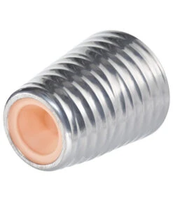 Dehner Keramik-Übertopf Wave, Konisch -Haus Pflanzen Welt 5055835 WE DE 001 KeramikUebertopfFuerOrchideenOrchTopfWaveChrom14Cm