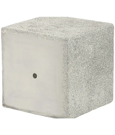 Dehner Leichtbeton-Topf Rock, Quadratisch, Grau -Haus Pflanzen Welt 5157524 5157532 5157540 WE FS 002 LeichtbetonTopfEinzBlumentopfPflanztopf