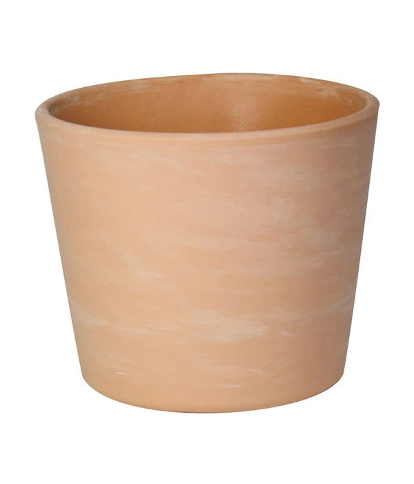 Dehner Terrakotta-Übertopf Siena, Rund 3 Dehner Terrakotta-Übertopf Siena, Rund