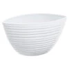 Dehner Keramik-Jardiniere Lustrinado, Oval, Ca. B32/H18/T15 Cm -Haus Pflanzen Welt 5174636 BildFS 001 SchaleExLustriJardWeiss32Cm