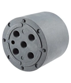 Dehner Kunststoff-Blumenkübel Palermo, Mit Rollen, Anthrazit, Ca. Ø40 Cm -Haus Pflanzen Welt 5344320 BildD 001 DehnerKunststoffBlumenkuebelKubusKunTopfKubus40CmAnthr