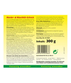 Neudorff Marder- & Waschbär-Schreck, 300 G -Haus Pflanzen Welt 5352505 WE DE 002 NeudorffMarderundWaschbaer Schreck300gMarderfalleMarderschreck