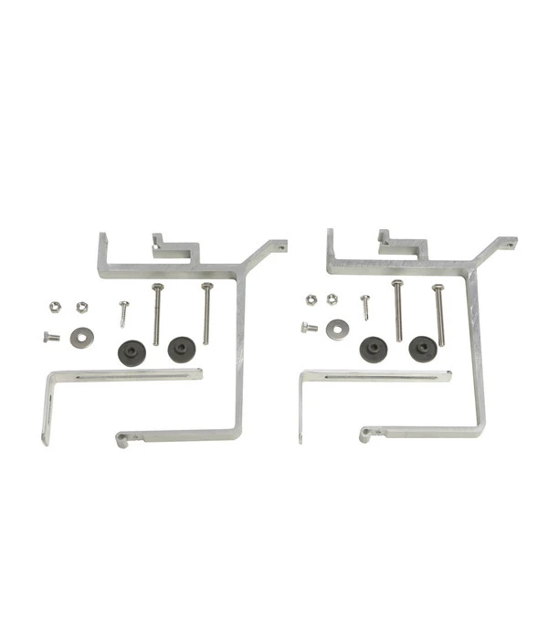 Universal-Blumenkastenhalter, Aluminium 4 Universal-Blumenkastenhalter, Aluminium – Bild 2