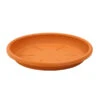 Dehner Kunststoff-Untersetzer Eolo, Rund -Haus Pflanzen Welt 5369673 WE FS 001 KunststoffUntersetzerterrakotta