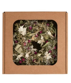 Dehner Kranz Joyful In Schachtel, Ca. Ø35 Cm -Haus Pflanzen Welt 6031975 WE FS 002 KranzJoyfullGomphrena35cm