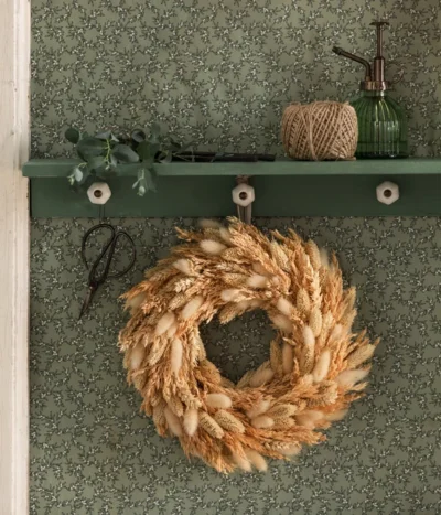 Dehner Kranz Lagurus, Ca. Ø30 Cm -Haus Pflanzen Welt 6032452 WE MO 001 LagurusKranz