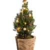 Geschmückter Weihnachtsbaum Loxley, Mit Lichterkette, Ca. H45 Cm -Haus Pflanzen Welt 6202048 WE FS 001 WeihnachtsbaeumchenLoxley20cmLED