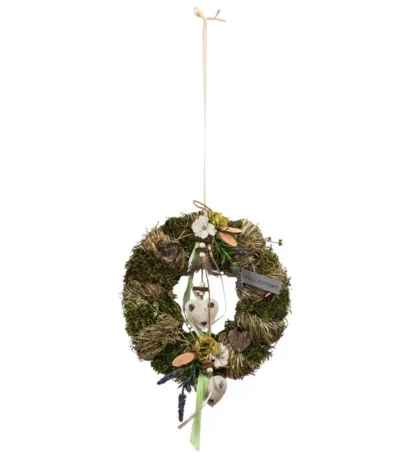 Neu eingetroffen -Haus Pflanzen Welt 6273734 WE FS 002 KranzLavendel28cm