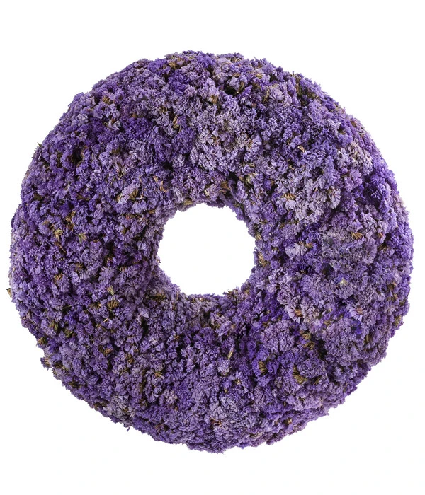 Dehner Kranz Statice, Lila, Ca. Ø40 Cm 3 Dehner Kranz Statice, Lila, Ca. Ø40 Cm