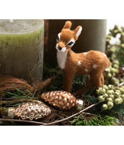 Adventsgesteck Ebony, Ca. Ø33/H26 Cm -Haus Pflanzen Welt 6424634 6424642 6424659 WE DE 001 EbonyAdvent2022