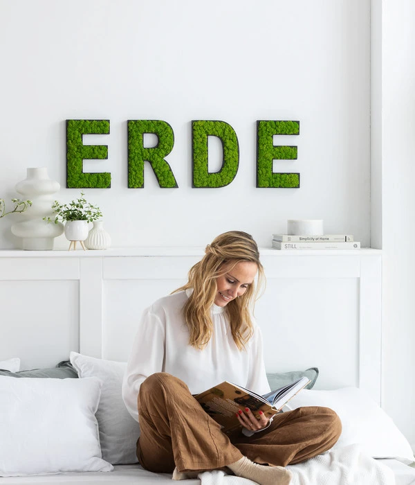 StyleGREEN Buchstaben Aus Islandmoos, Ca. H25 Cm 9 StyleGREEN Buchstaben Aus Islandmoos, Ca. H25 Cm – Bild 7