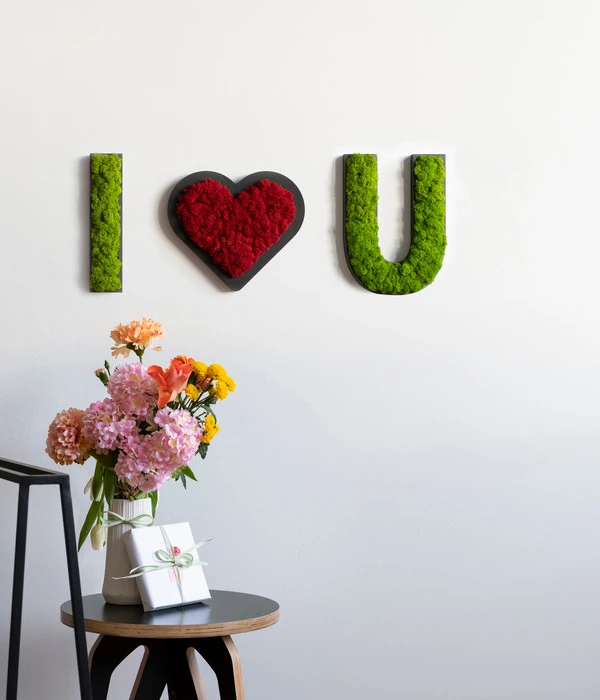 StyleGREEN Buchstaben Aus Islandmoos, Ca. H25 Cm 8 StyleGREEN Buchstaben Aus Islandmoos, Ca. H25 Cm – Bild 6