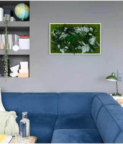 StyleGREEN Bild Im Dschungeldesign, Rechteckig, Ca. B100/H60/T20 Cm -Haus Pflanzen Welt 6429823 WE MO 001 Pflanzenbild100x60cm