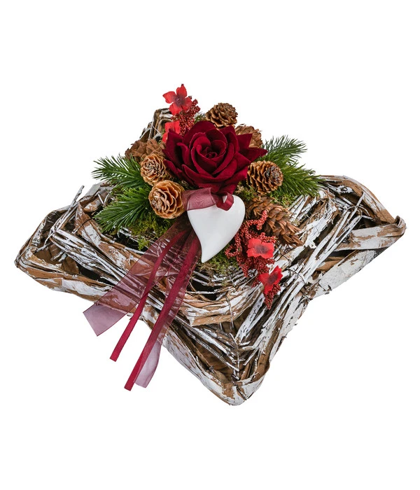 Grabgesteck Bristol, Eckig, Ca. B25/H17/T25 Cm 3 Grabgesteck Bristol, Eckig, Ca. B25/H17/T25 Cm