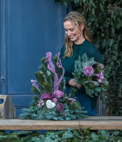 Grabgesteck Unvergessen, Ca. B60/H60/T40 Cm -Haus Pflanzen Welt 6462907 WE MO 001 SerieUnvergessenPremiumAllerheiligen2023 1