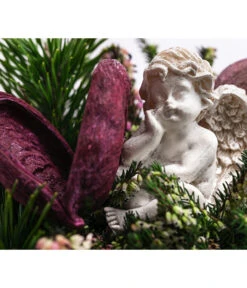 Grabgesteck Unvergessen, Oval, Ca. B60/H60/T25 Cm 11 Grabgesteck Unvergessen, Oval, Ca. B60/H60/T25 Cm -Haus Pflanzen Welt 6462915 WE DE 001 SerieUnvergessenPremiumAllerheiligen2023