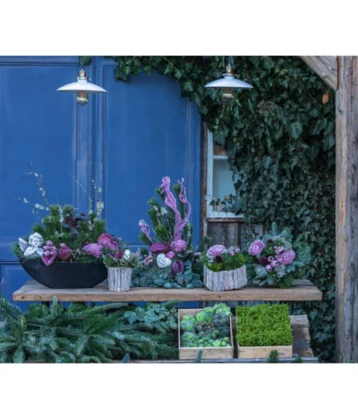 Grabgesteck Unvergessen, Herzförmig, Ca. B25/H25/T25 Cm -Haus Pflanzen Welt 6462931 WE MO 001 SerieUnvergessenPremiumAllerheiligen2023 2