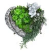 Grabgesteck Stille, Herzförmig, Ca. B20/H15/T20 Cm -Haus Pflanzen Welt 6462964 WE FS 002 HerzStille15cmPremiumAllerheiligen2023
