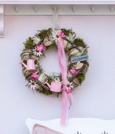 Dehner Türkranz Gießkanne, Ca. Ø28 Cm -Haus Pflanzen Welt 6536791 WE MO 001 KranzGiesskanne