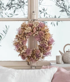 Dehner Kranz Pink Heart, Ca. Ø35 Cm 5 Dehner Kranz Pink Heart, Ca. Ø35 Cm -Haus Pflanzen Welt 6562367 WE MO 001 KranzPinkHeart35cm