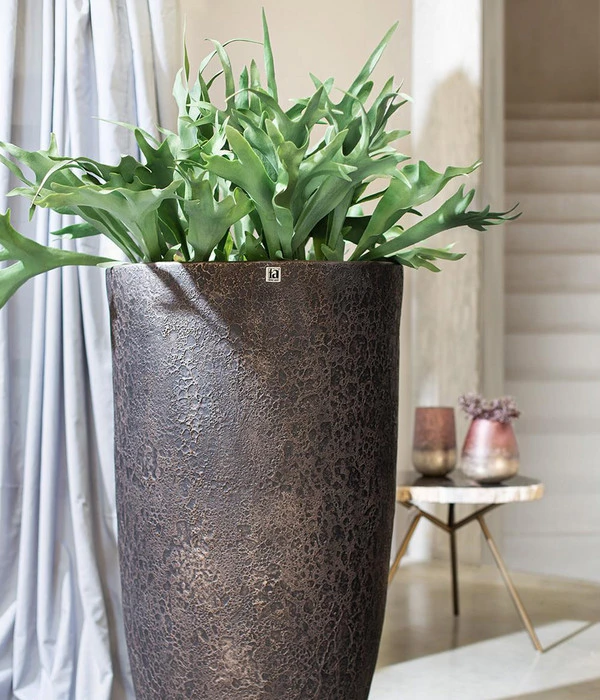 Fleur Ami Kunststoff-Pflanzgefäß Lava XL, Konisch, Ca. Ø56/H103 Cm 4 Fleur Ami Kunststoff-Pflanzgefäß Lava XL, Konisch, Ca. Ø56/H103 Cm – Bild 2