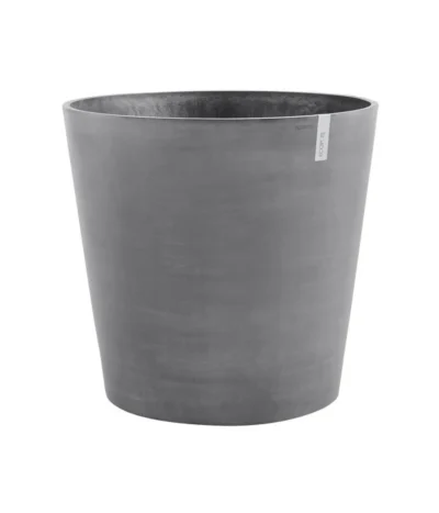 Ecopots Kunststoff-Topf Amsterdam Mit Rollen, Rund