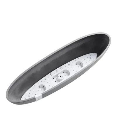 Ecopots Kunststoff-Schale Sofia Mit Wassersystem, Oval, Ca. B56/H16/T14 Cm -Haus Pflanzen Welt 6614580 WE DE 001 EcopotsKunststoffSchaleSofialangmitWassersystemoval