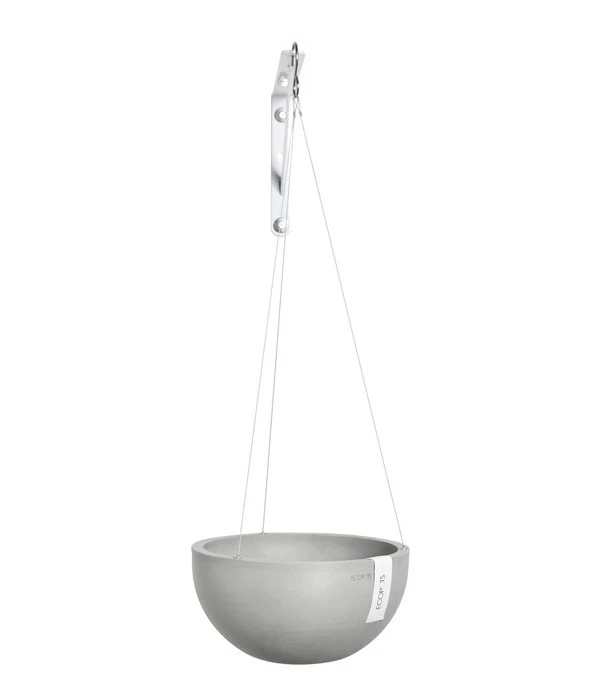 Ecopots Kunststoff-Hängeampel Brussels, Rund, Ca. Ø26,5/H13 Cm 3 Ecopots Kunststoff-Hängeampel Brussels, Rund, Ca. Ø26,5/H13 Cm