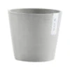 Ecopots Kunststoff-Topf Amsterdam Mit Wassersystem, Rund, Hellgrau -Haus Pflanzen Welt 6614846 WE FS 001 EcopotsKunststoffTopfAmsterdammitWassersystemrundhellgrau