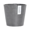 Ecopots Kunststoff-Topf Amsterdam Wall, Rund, Grau, Ca. Ø21,8/H17,5 Cm -Haus Pflanzen Welt 6614887 WE FS 001 EcopotsKunststoffTopfAmsterdamWallrundgrau