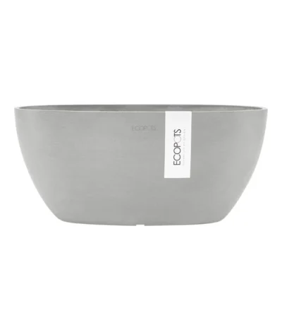 Ecopots Kunststoff-Schale Sofia Mit Wassersystem, Oval, Ca. B30/H13,5/T13 Cm