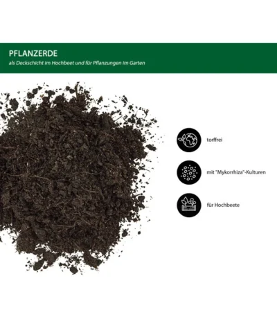Dehner Bio Hochbeet Pflanzerde, 48 X 40 Liter 7 Dehner Bio Hochbeet Pflanzerde, 48 X 40 Liter -Haus Pflanzen Welt 6632855 WE IG 001 DehnerBioHochbeetPflanzerde40l
