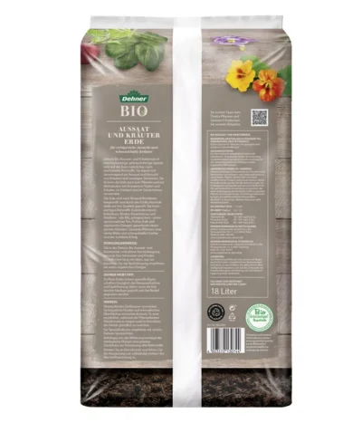 Dehner Bio Aussaat- Und Kräutererde, 108 X 18 Liter 8 Dehner Bio Aussaat- Und Kräutererde, 108 X 18 Liter -Haus Pflanzen Welt 6632889 WE DE 002 DehnerBioAussaatundKraeutererde