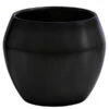 Dehner Keramik-Übertopf Lanzo, Bauchig, Anthrazit, Ca. Ø11 Cm -Haus Pflanzen Welt 6641591 WE FS 001 OrchideentopfLanzoAnthrazit