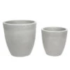 Farmet Kunststoff-Topf-Set Orione Alto, Rund, Grau, 2-teilig 2 Farmet Kunststoff-Topf-Set Orione Alto, Rund, Grau, 2-teilig -Haus Pflanzen Welt 6657258 WE FS 001 FarmetNewOrioneAltoTopfset